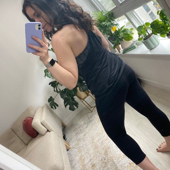 Lululemon Soulcycle No Limits Black Tank Size 4 - Picture 6 of 6